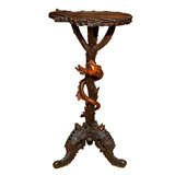 Carved "Grotto" Style Stand