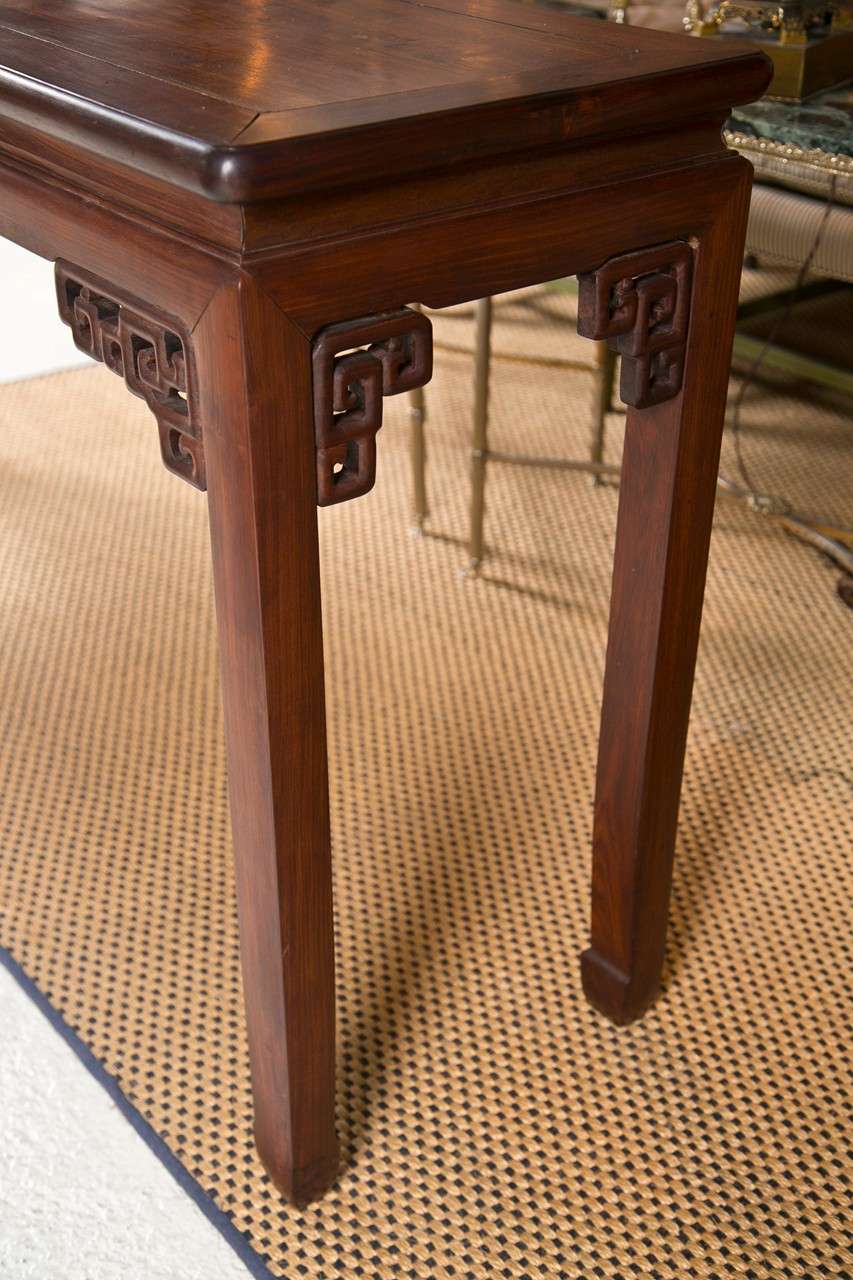 c1860's Chinese Rosewood Table 1