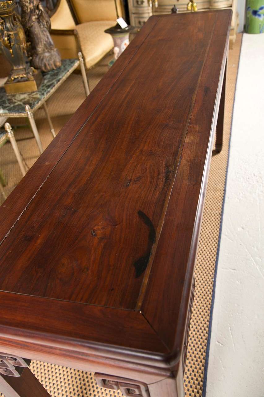 c1860's Chinese Rosewood Table 2
