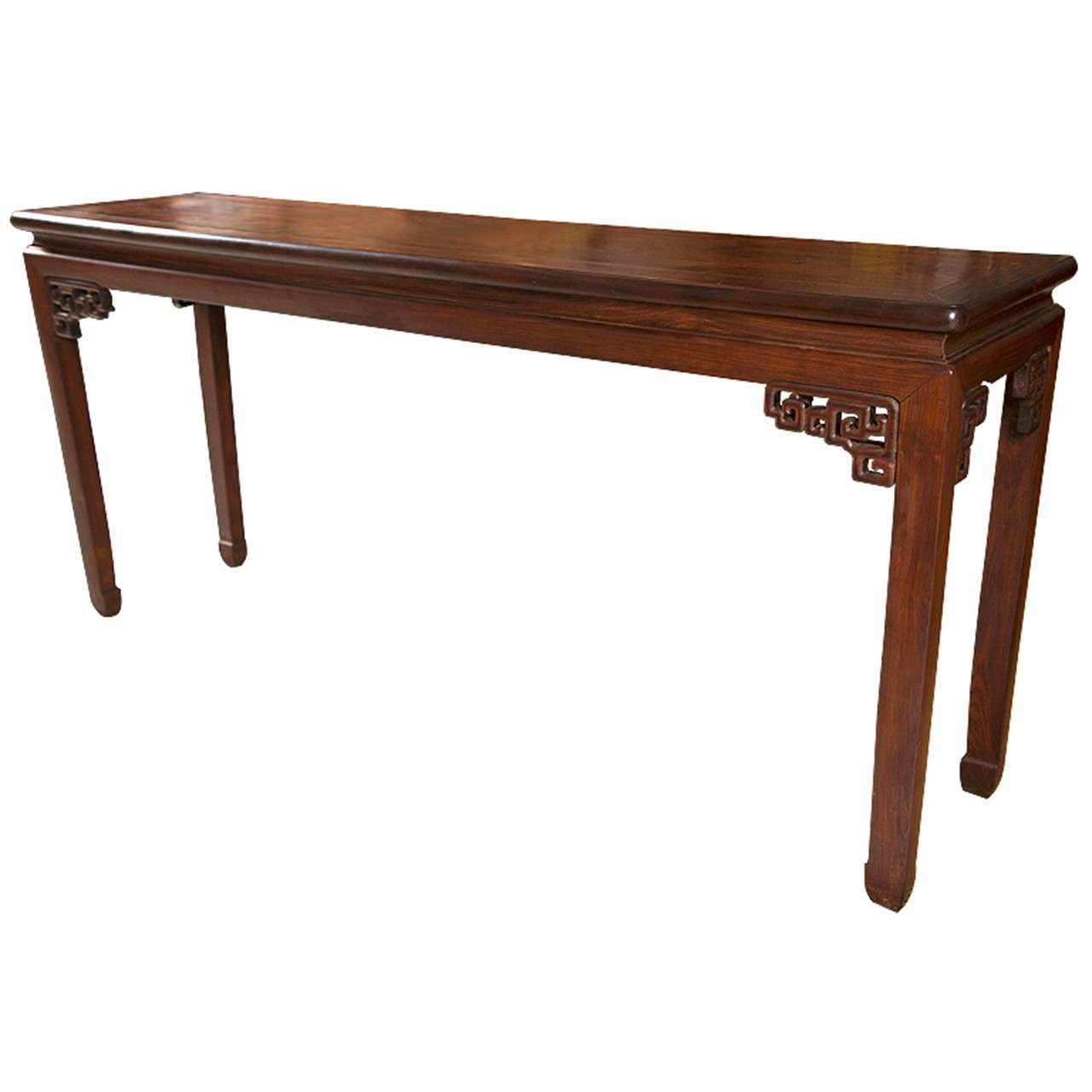 c1860's Chinese Rosewood Table