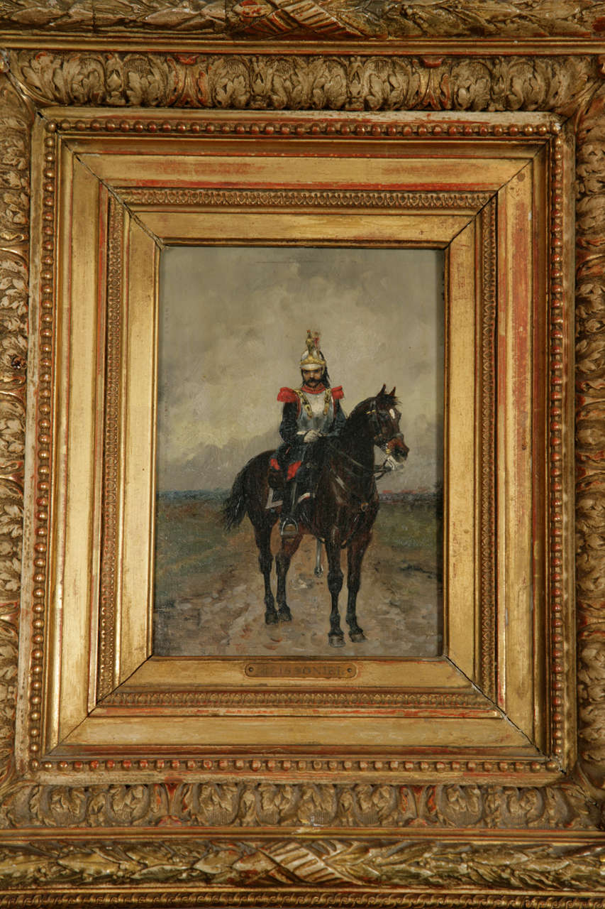 Panel French Cuirassier For Sale