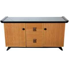 Combed Wood Sideboard by Paul Frankl for Brown and Saltman