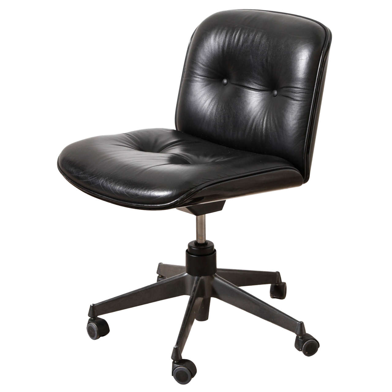 Black Ico Parisi Desk Chair for MIM