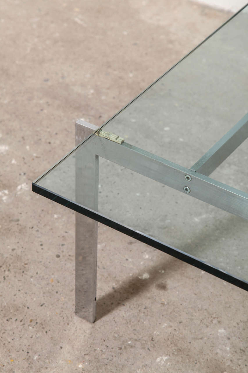 Danish Mid-Century Modern Minimalistic Coffee Table Designed by Poul Kjaerholm