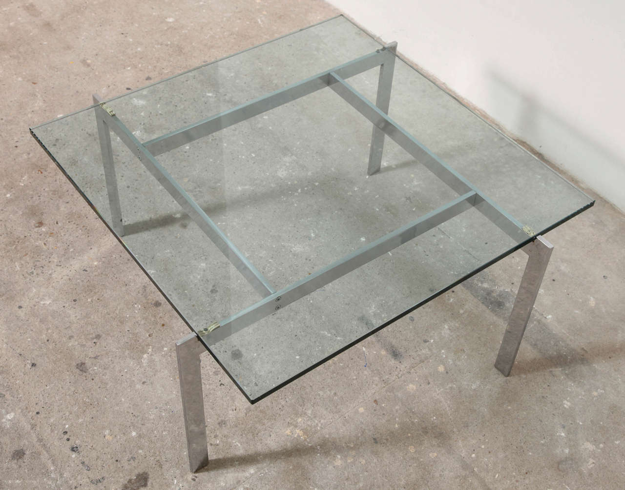 Mid-Century Modern Minimalistic Coffee Table Designed by Poul Kjaerholm In Excellent Condition In Antwerp, BE