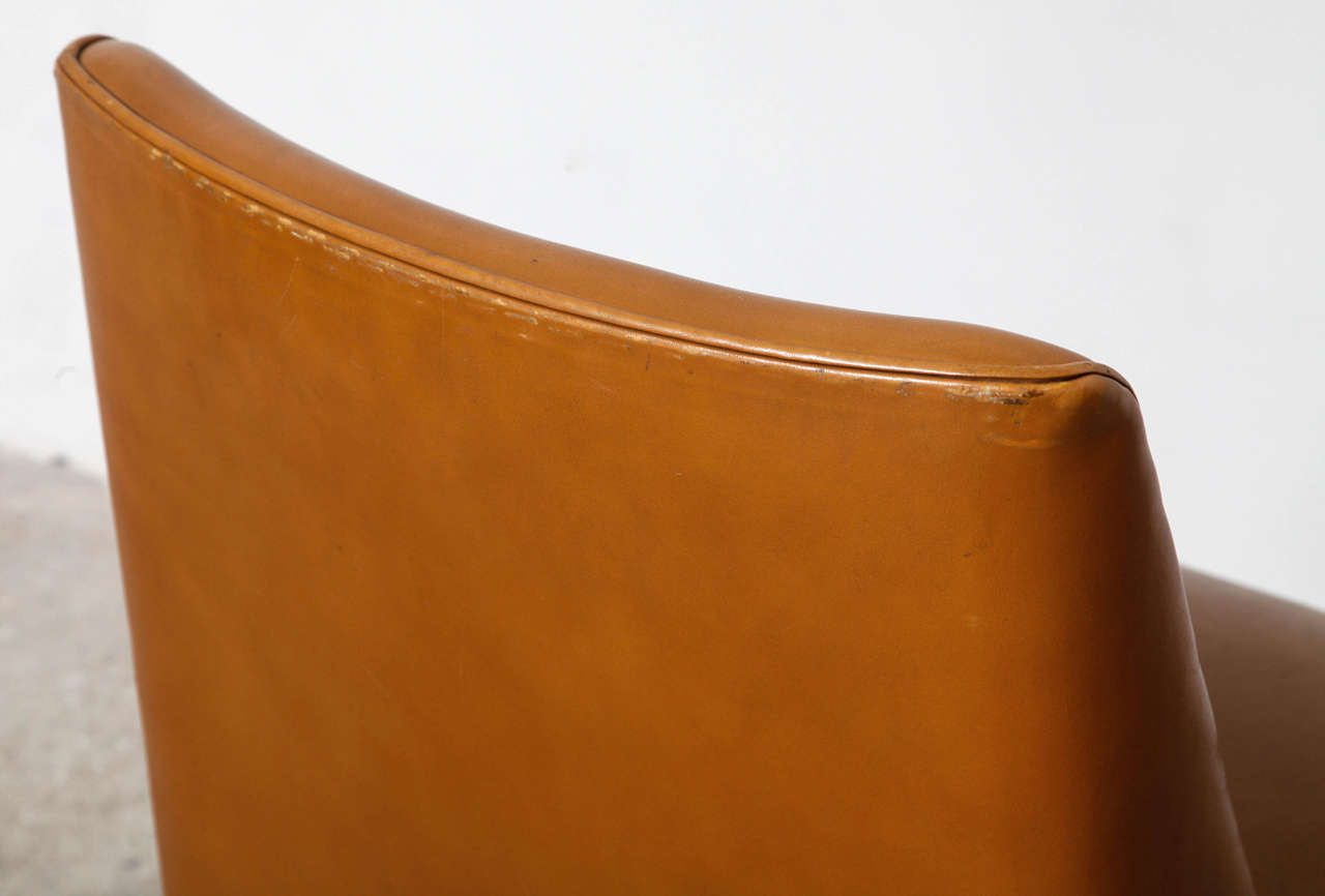Leather Jules Wabbes Universal Model 46 Chair