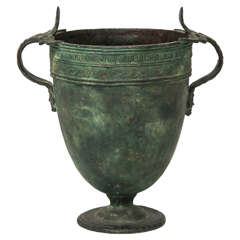19th Century Italian Bronze Vase