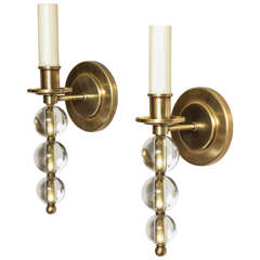A Pair of Ephorus Single Light Sconces 12