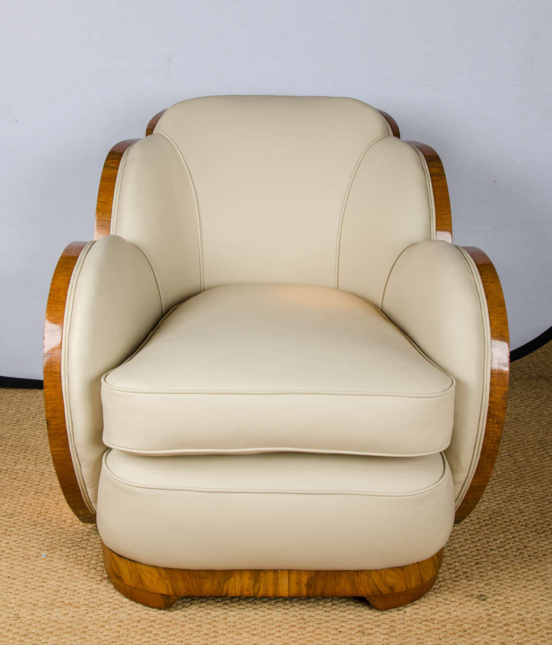 Art Deco Three-Piece Suite Sofas