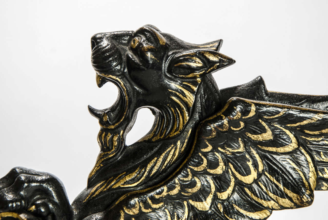 Door Stop in the Form of a Winged Griffon: English, circa 1850 In Good Condition In London, GB