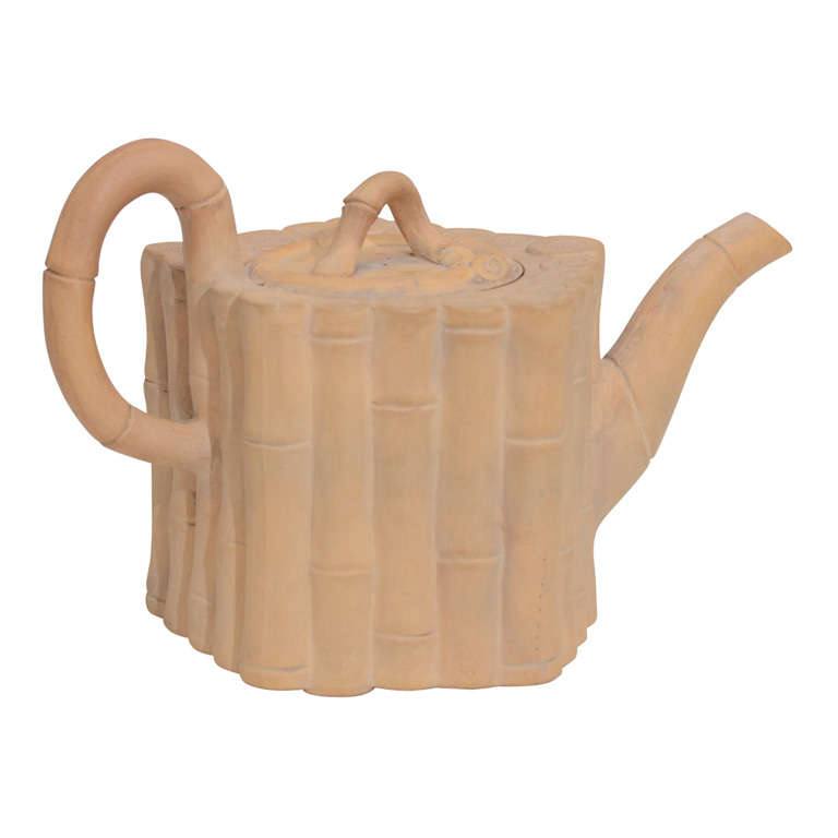 Wedgwood \"Bamboo Pattern\" Teapot at 1stDibs
