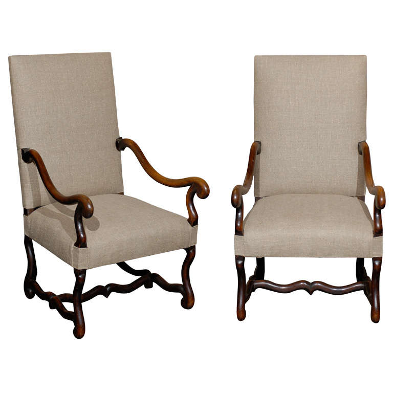 Pair of French Arm Chairs