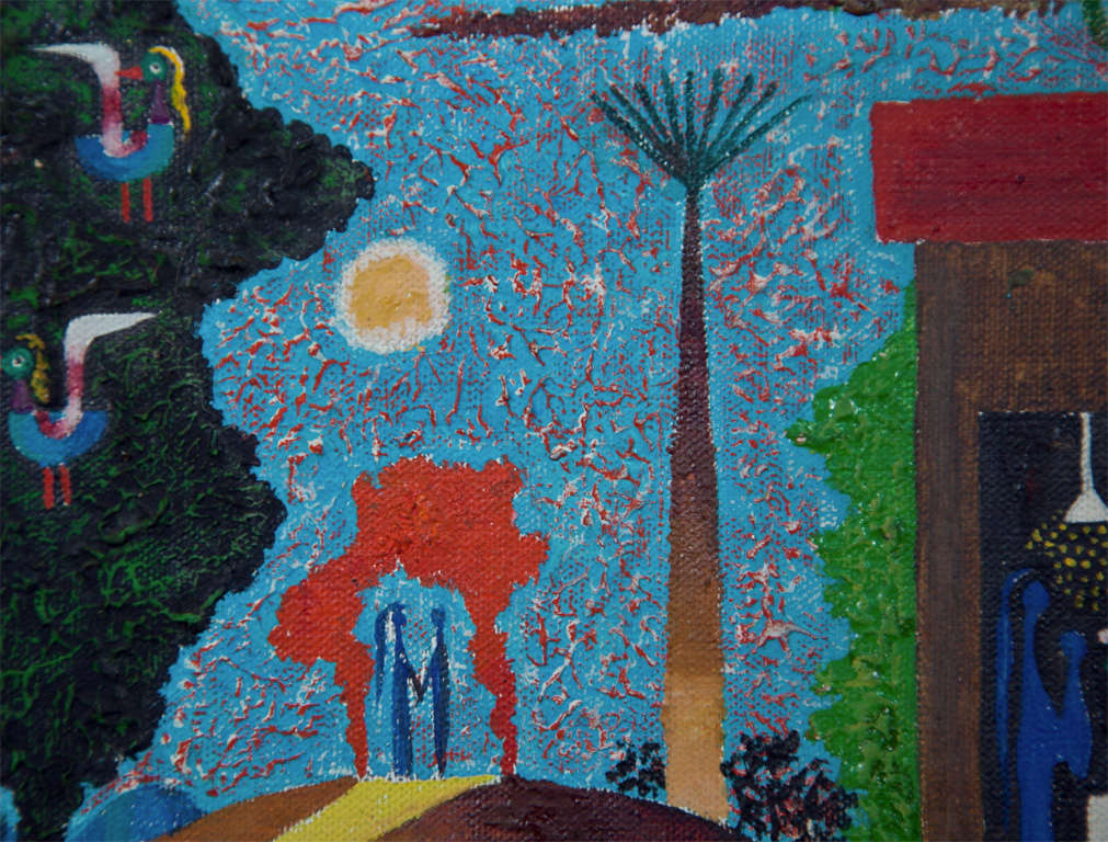 Mid-20th Century Painting by Yohanan Simon For Sale