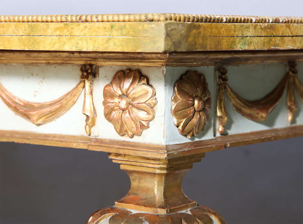 Faux Painted Italian Table at 1stDibs
