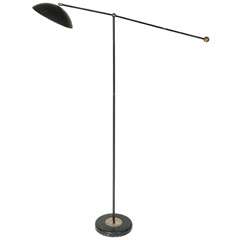 Stylish 1950s French Floor Standing Lamp