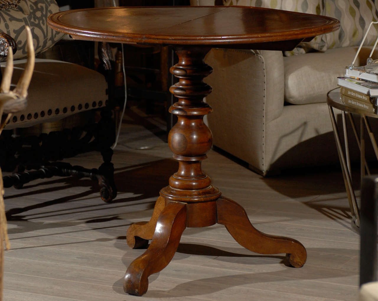 18th Century Pedestal Table