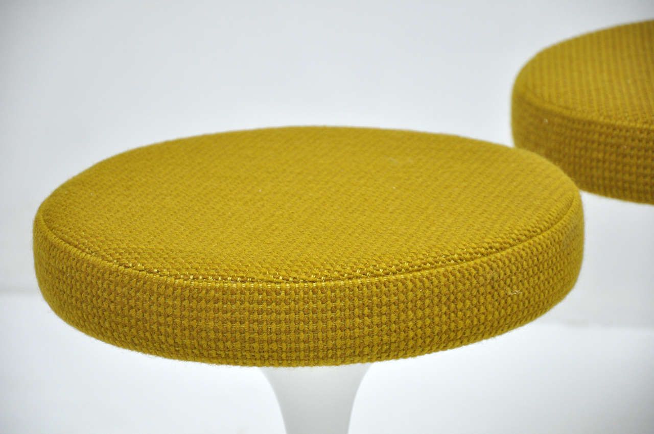 Eero Saarinen for Knoll Stools In Excellent Condition In Chicago, IL
