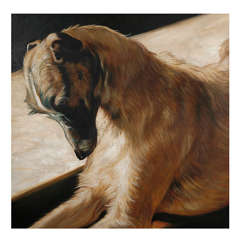 Greyhound Oil Painting "Adelaide"