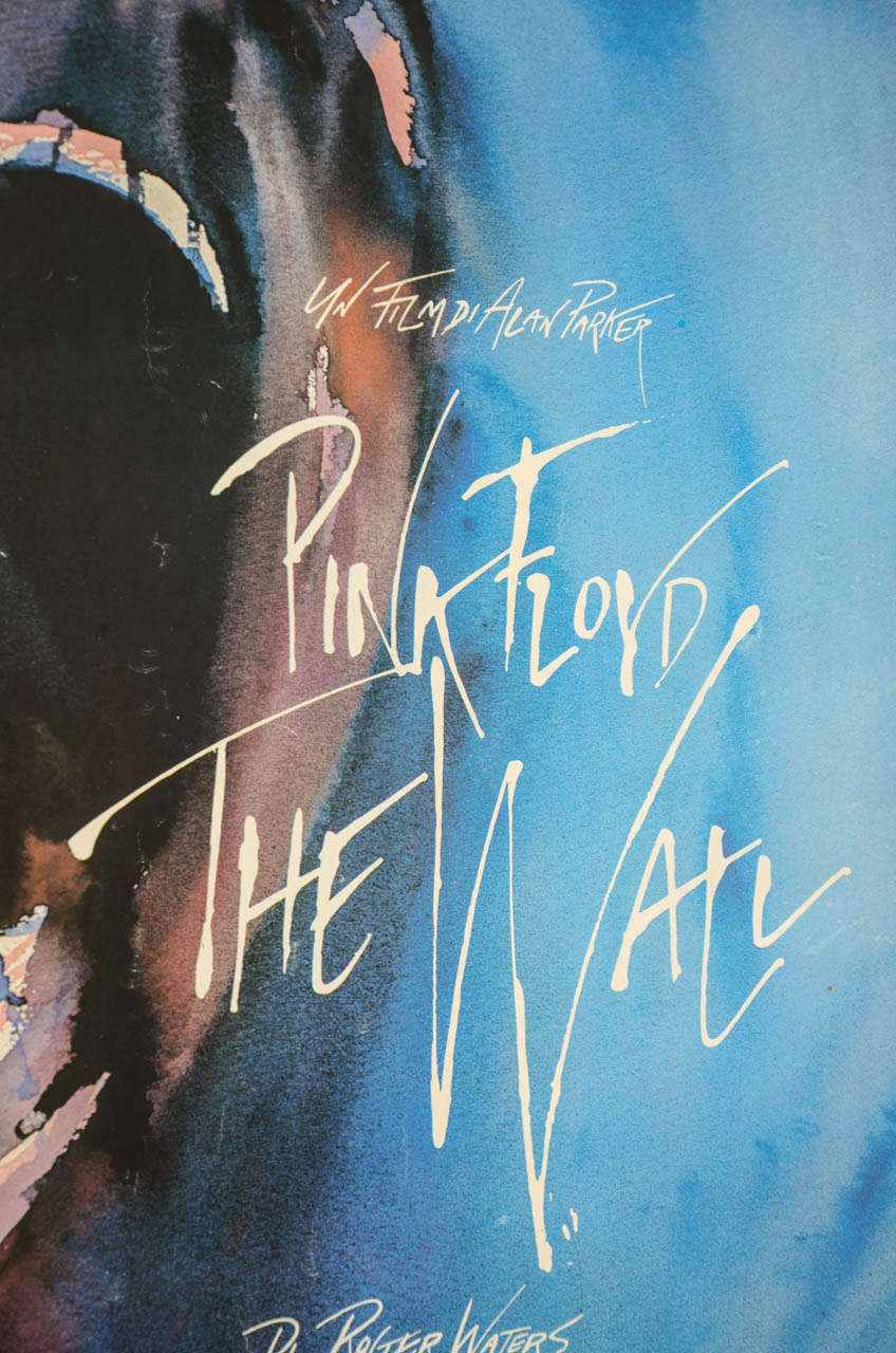 pink floyd the wall movie poster