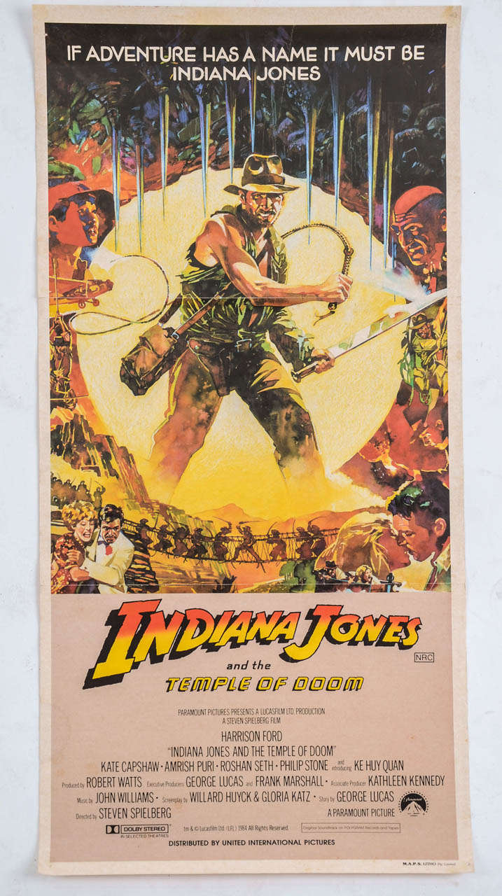 1984 original film poster from the film 