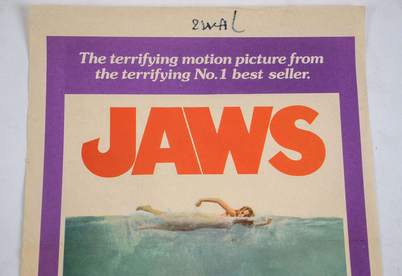 Australian Original Film Poster 'jaws' (australian)