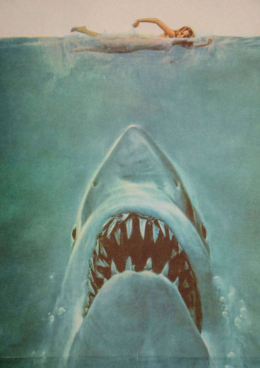Original Film Poster 'jaws' (australian) In Good Condition In London, GB