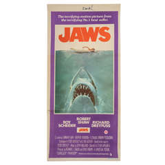 Original Film Poster 'jaws' (australian)