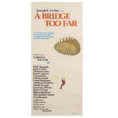1977 Original Film Poster "A Bridge Too Far" Australian Market 