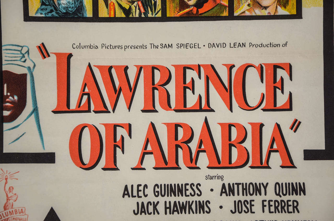 Original Film Poster 'Lawrence of Arabia' (Australian) 2