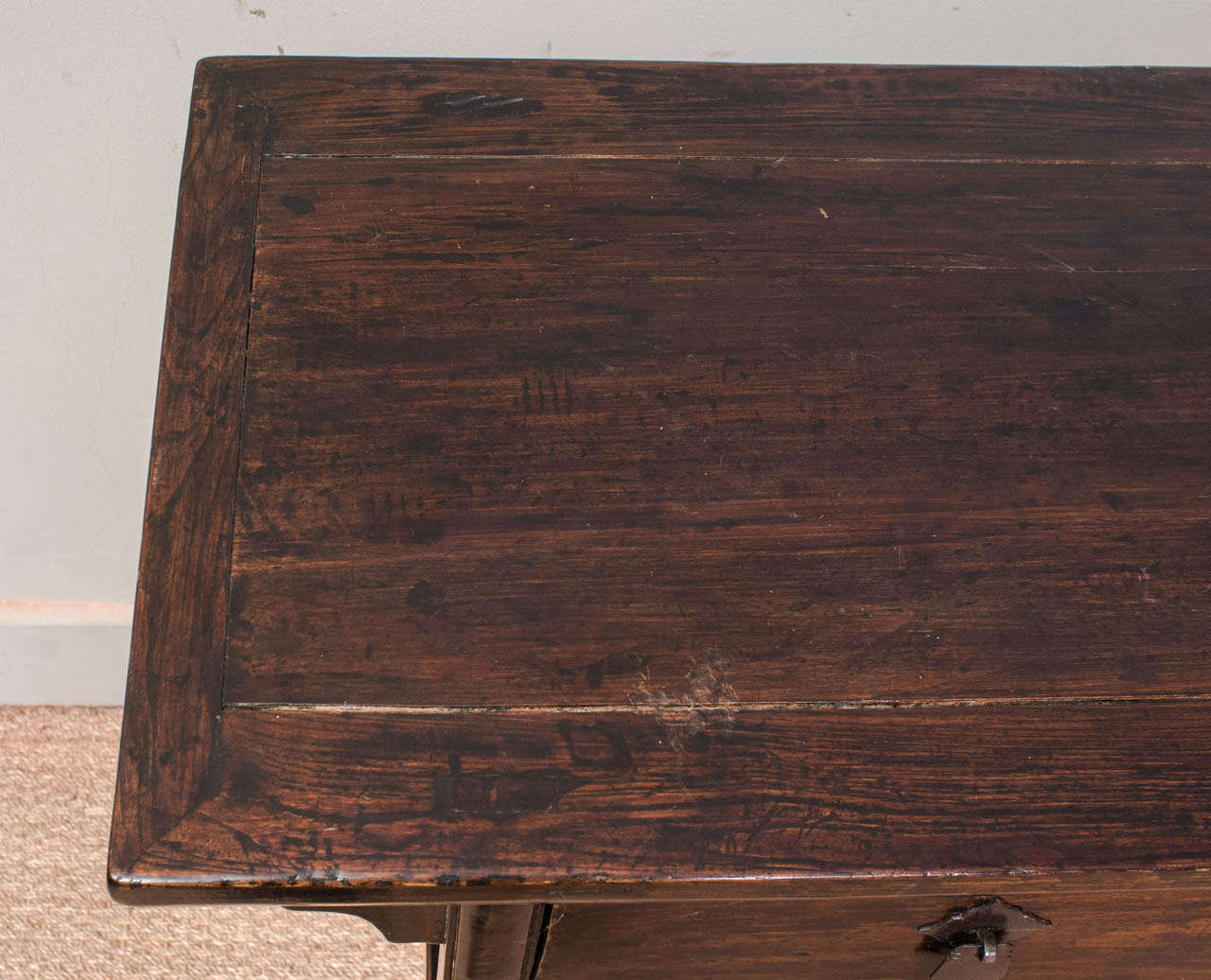 18th Century and Earlier Petite Chinese Side Table, circa 1780 For Sale