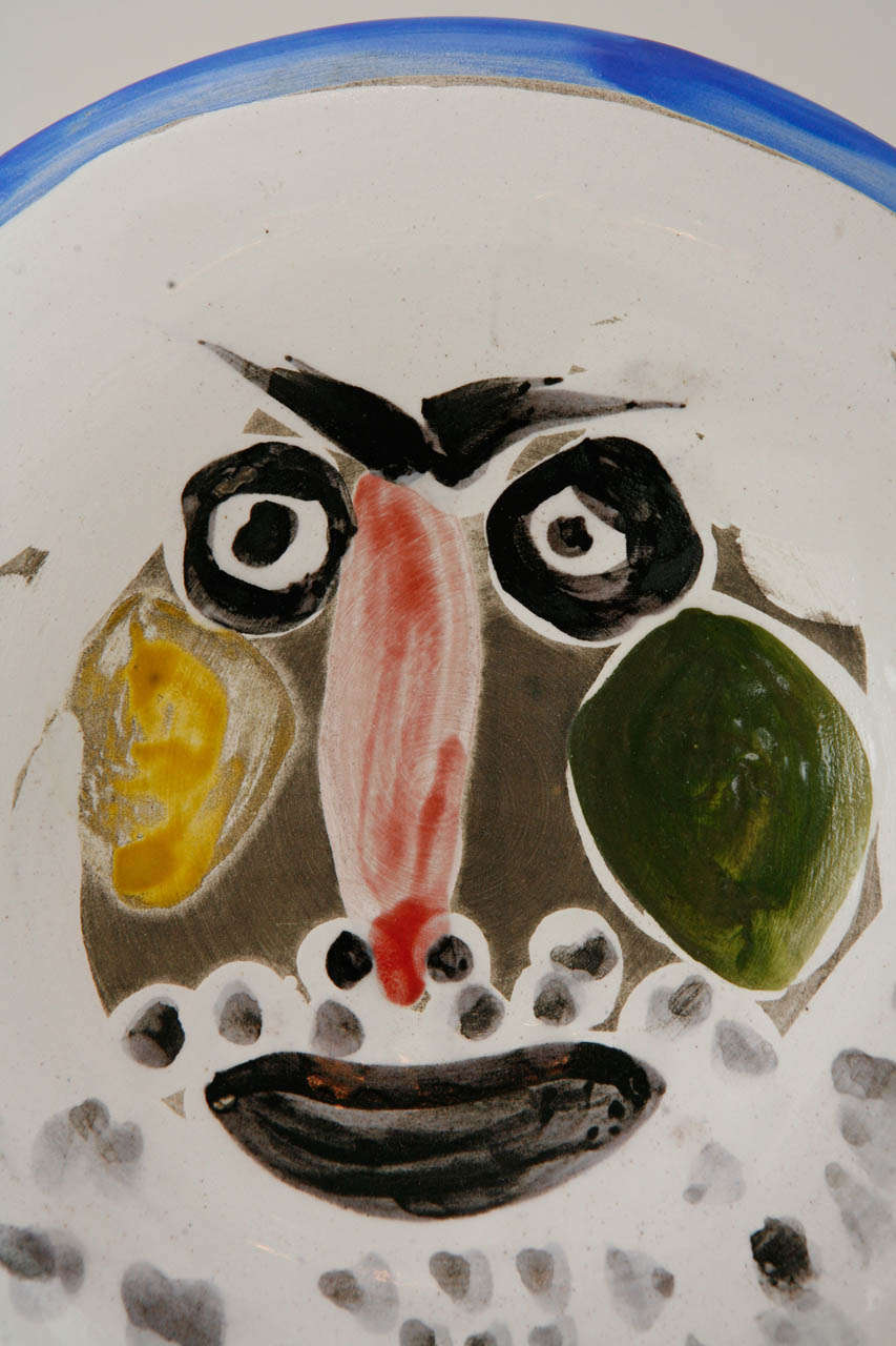 Français Assiette Face n° 203 (A.R. 496) de Pablo Picasso