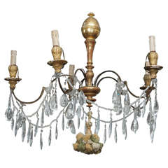 Gilded Italian Chandelier