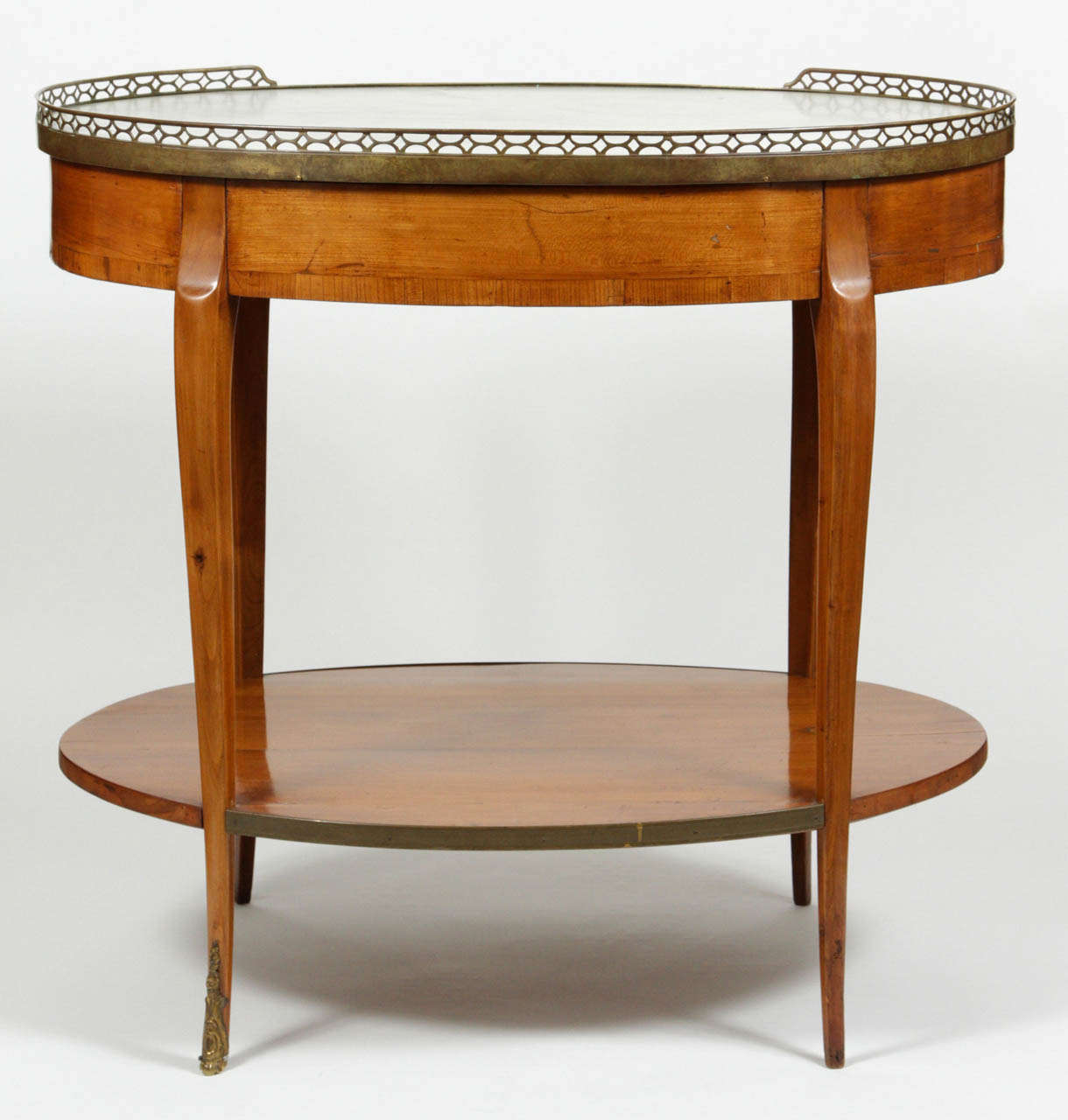 Oval Bouillotte Table For Sale 4