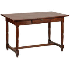 French Cherry Wood Desk Used French Cherry Wood Desk