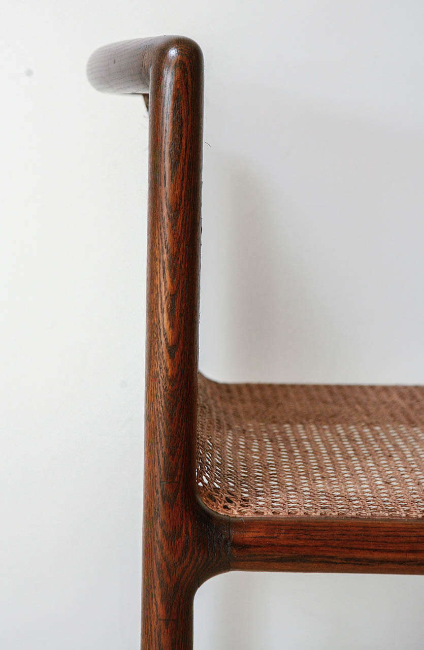 Caned Chairs Designed by Noted Architect Phillip Enfield 2