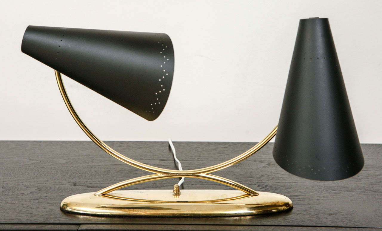 Vintage Double Arm Desk Lamp by Lightolier 1