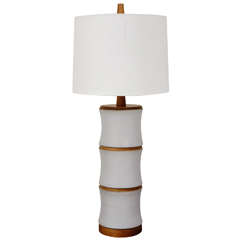 Ceramic Table Lamp by Gordon Martz for Marshalls Studio