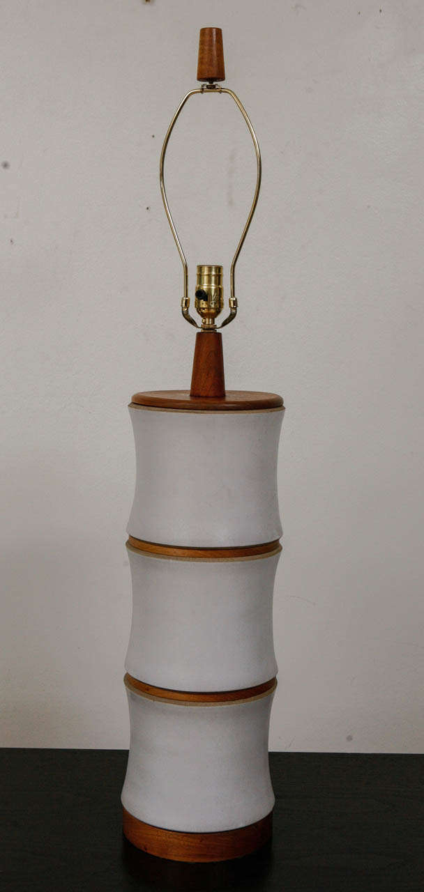 Ceramic Table Lamp by Gordon Martz for Marshalls Studio 2