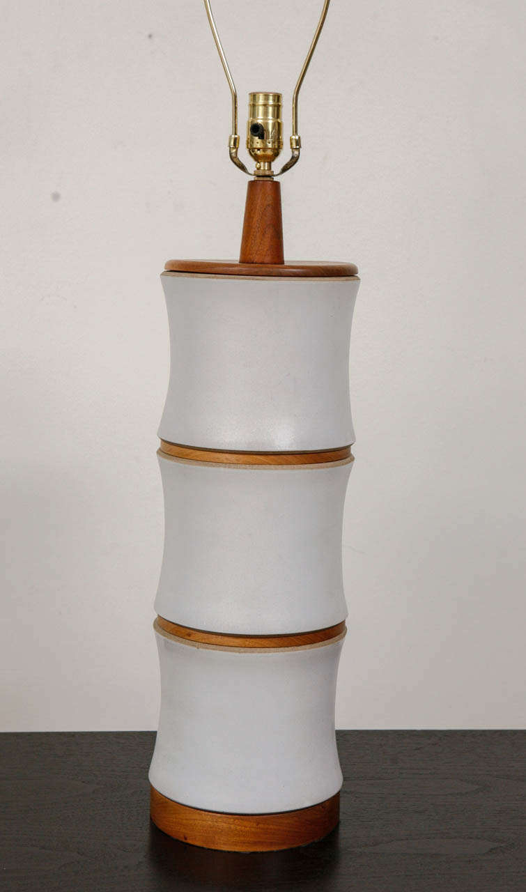 Ceramic Table Lamp by Gordon Martz for Marshalls Studio 3