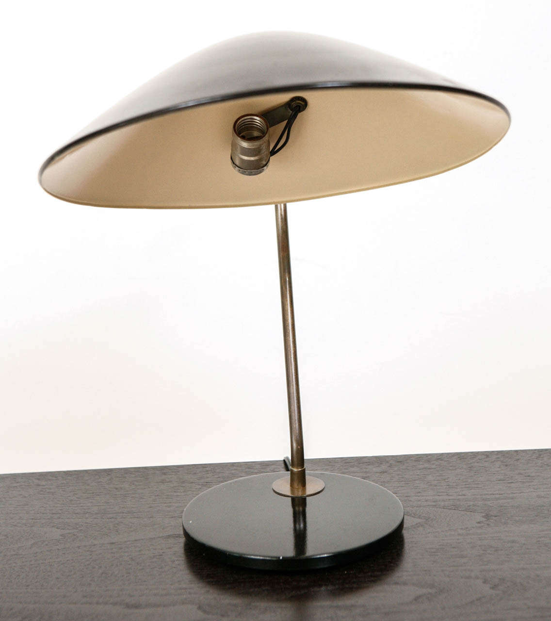 Mid-20th Century Black Desk Lamp by Gerald Thurston for Lightolier