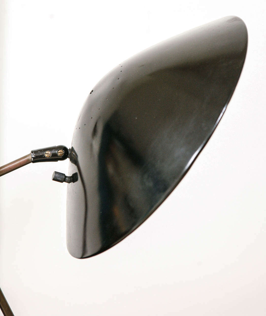 Black Desk Lamp by Gerald Thurston for Lightolier 3