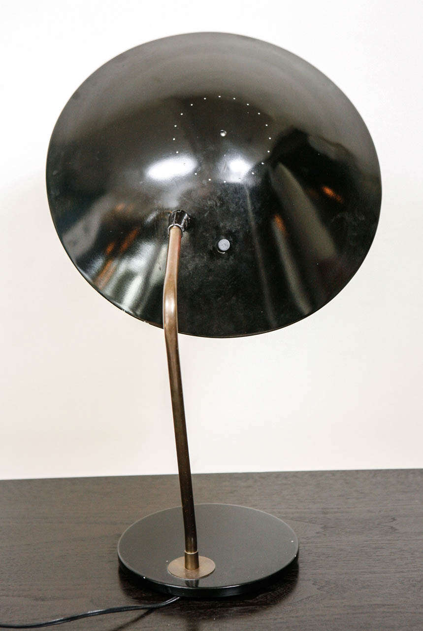 Black Desk Lamp by Gerald Thurston for Lightolier 4