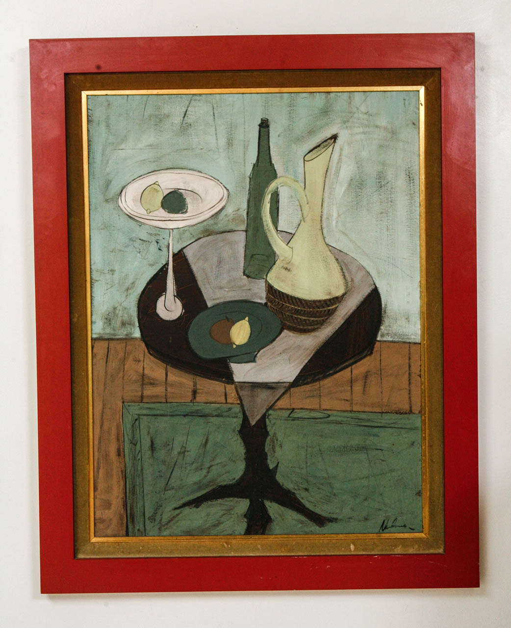 Abstract still life by noted French painter Jean de Narbonne at 1stDibs |  abstract painter jean