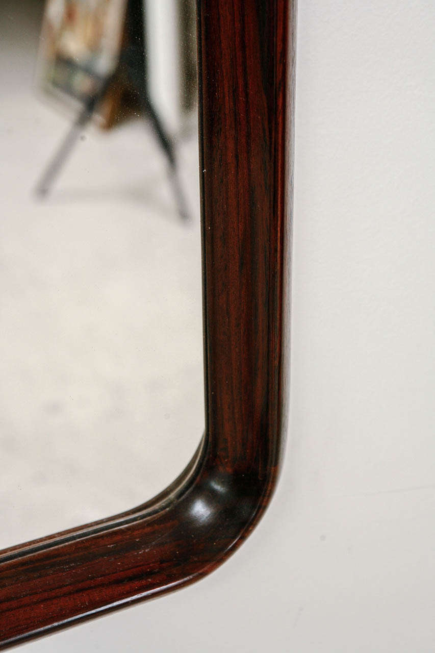 Rosewood Mirror by Pedersen and Hansen 2