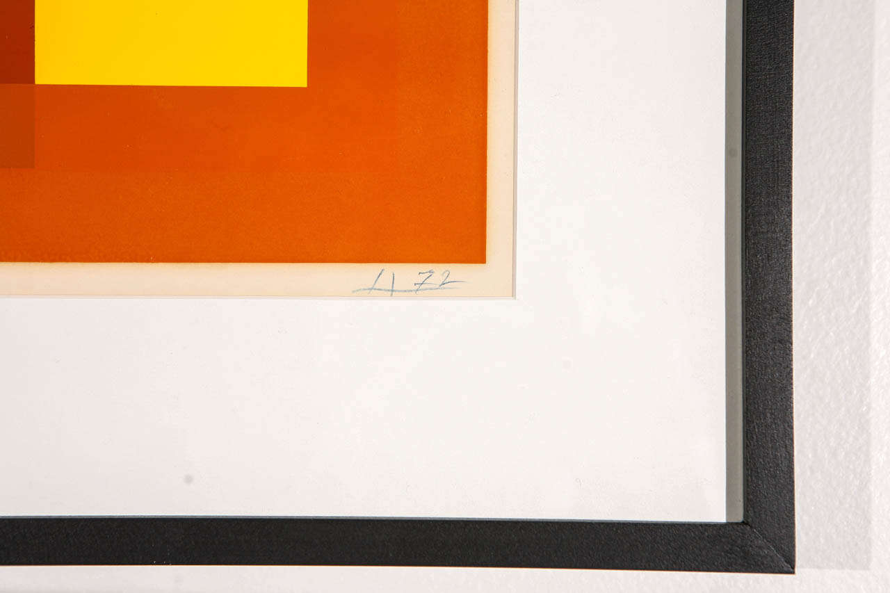 Late 20th Century Abstract Silk Screen- Artist's Proof