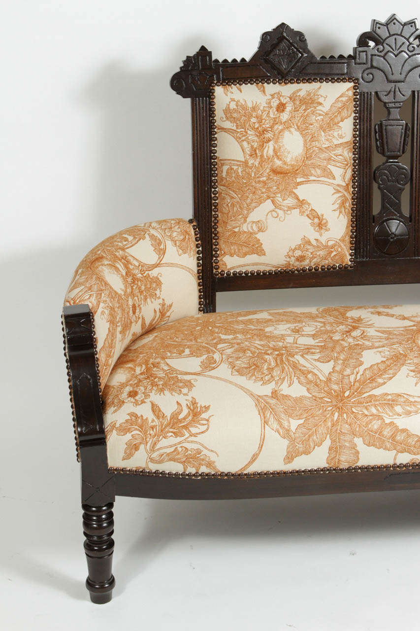 Mid-20th Century Vintage Eastlake Settee