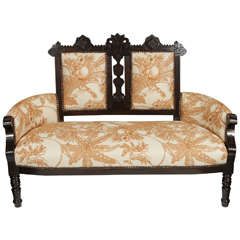 Vintage Eastlake Settee