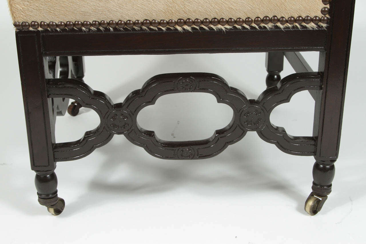 Antique Carved Corner Chair at 1stDibs