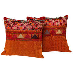Afghani Pashtun Embroidery Pillows