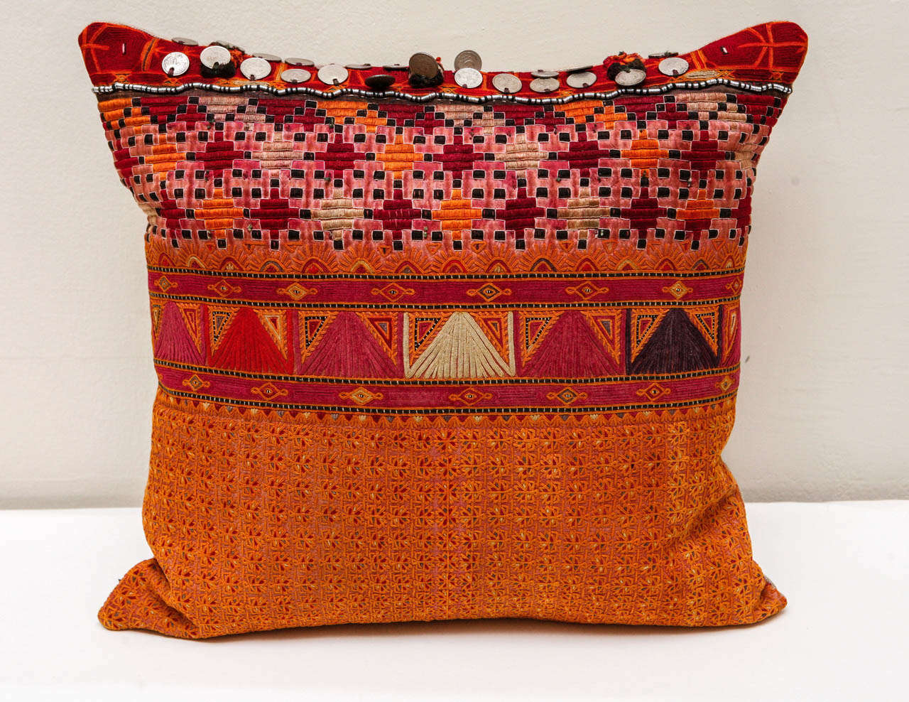 Afghani Pashtun Embroidery Pillows 1